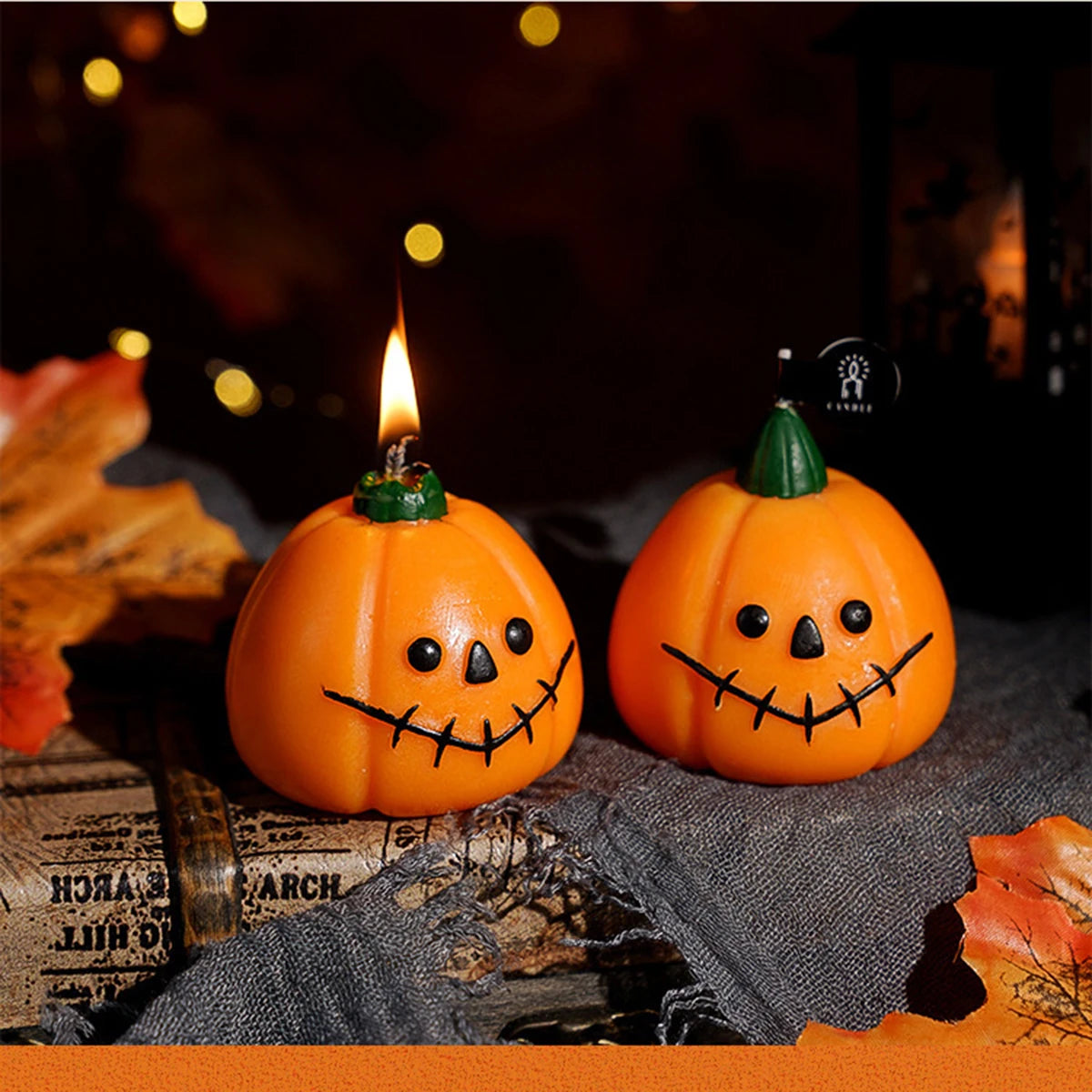 Spooky Glow – Handgemachte Halloween Figurenkerzen aus Sojawachs