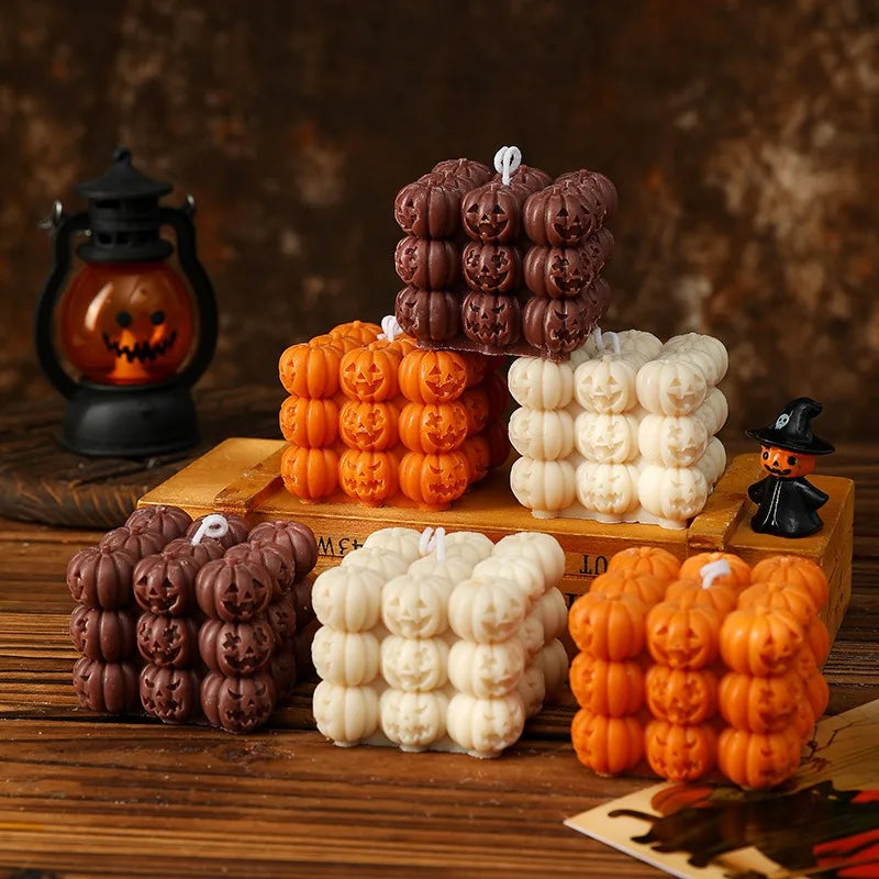 Pumpkin Glow – Handgemachte Halloween Duftkerzen aus Sojawachs