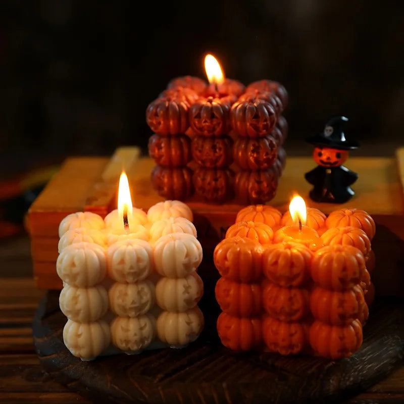 Pumpkin Glow – Handgemachte Halloween Duftkerzen aus Sojawachs
