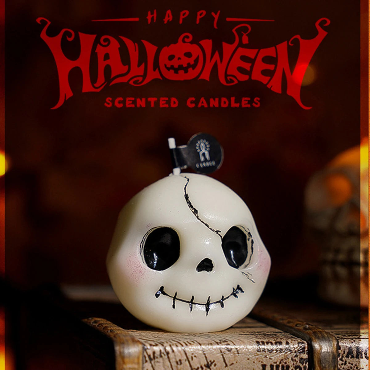 Spooky Glow – Handgemachte Halloween Figurenkerzen aus Sojawachs