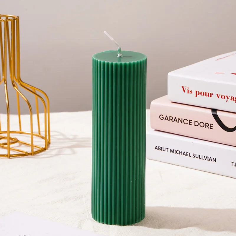 Pillar Glow – Handgemachte Boho Stabkerzen aus Sojawachs